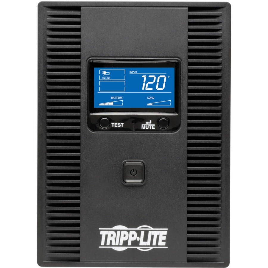 Tripp Lite series OmniSmart OMNI1500LCDT 1500VA Tower UPS - Tower - 8 Hour Recharge - 110 V AC Input - 120 V AC Output - USB - 10 x NEMA 5-15R Receptacle(s)