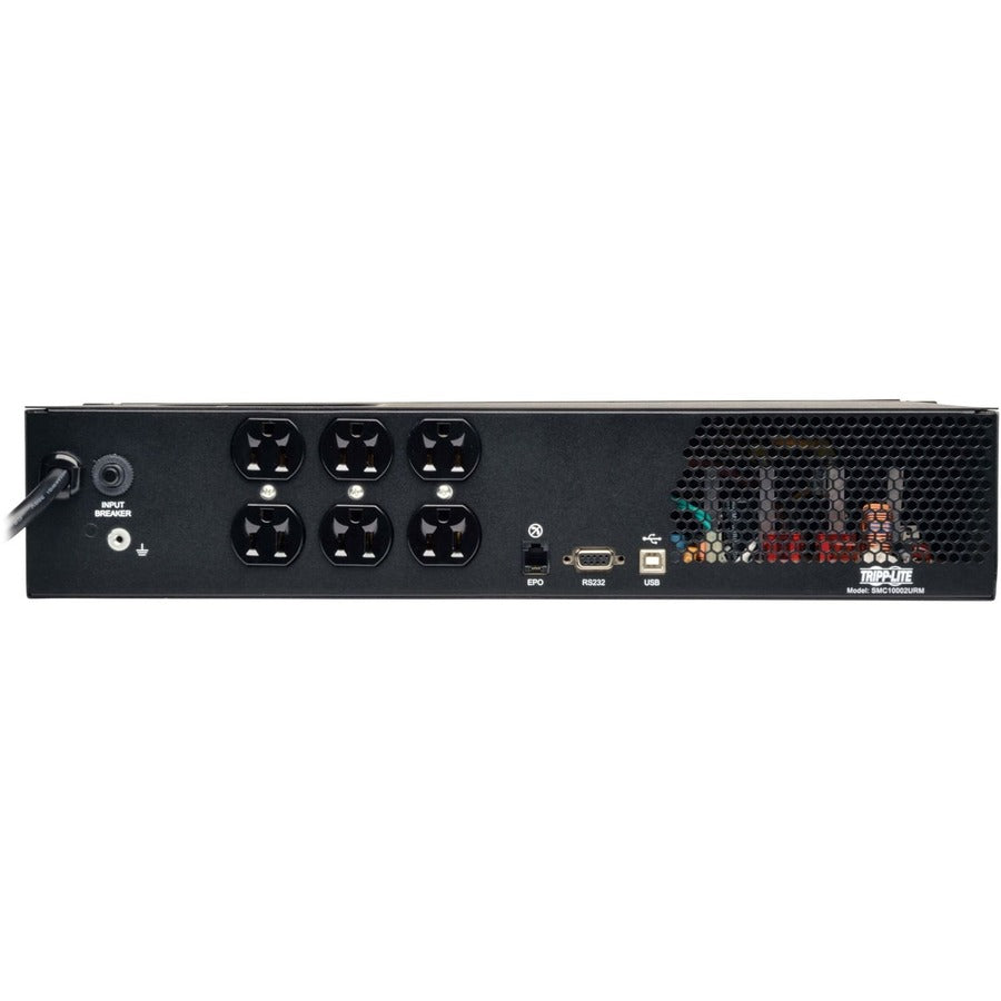 Tripp Lite series Line-interactive UPS Power Supply - 2U Rack/Tower - 6.40 Minute Stand-by - 120 V AC Input - 120 V AC Output - Serial Port - USB - 6 x NEMA 5-15R Receptacle(s)