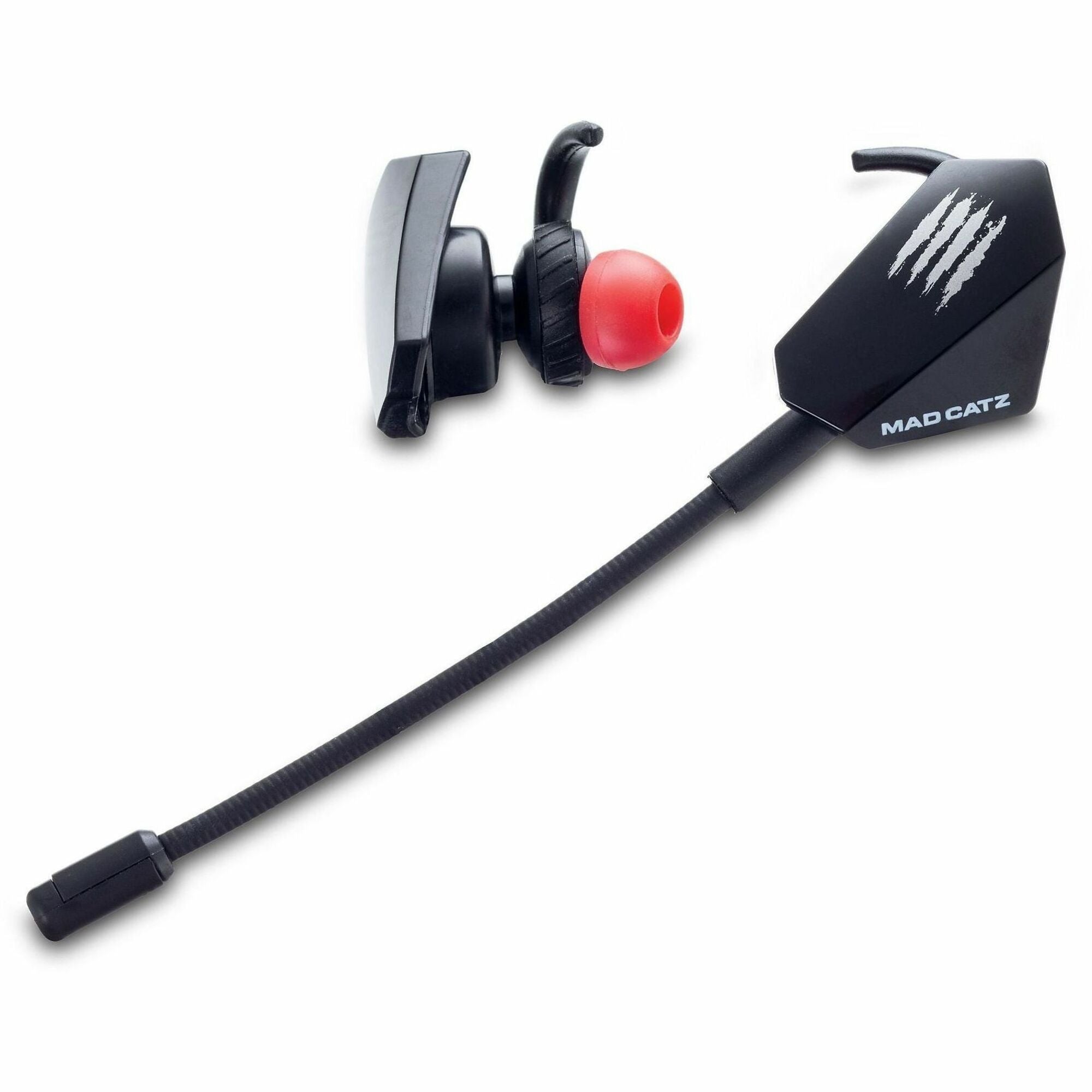 Mad Catz E.S. Pro+ Earbuds - Stereo - Mini-phone (3.5mm) - Wired - 20 Hz to 20 kHz - Earbud - Binaural - In-ear - 4.92 ft Cable