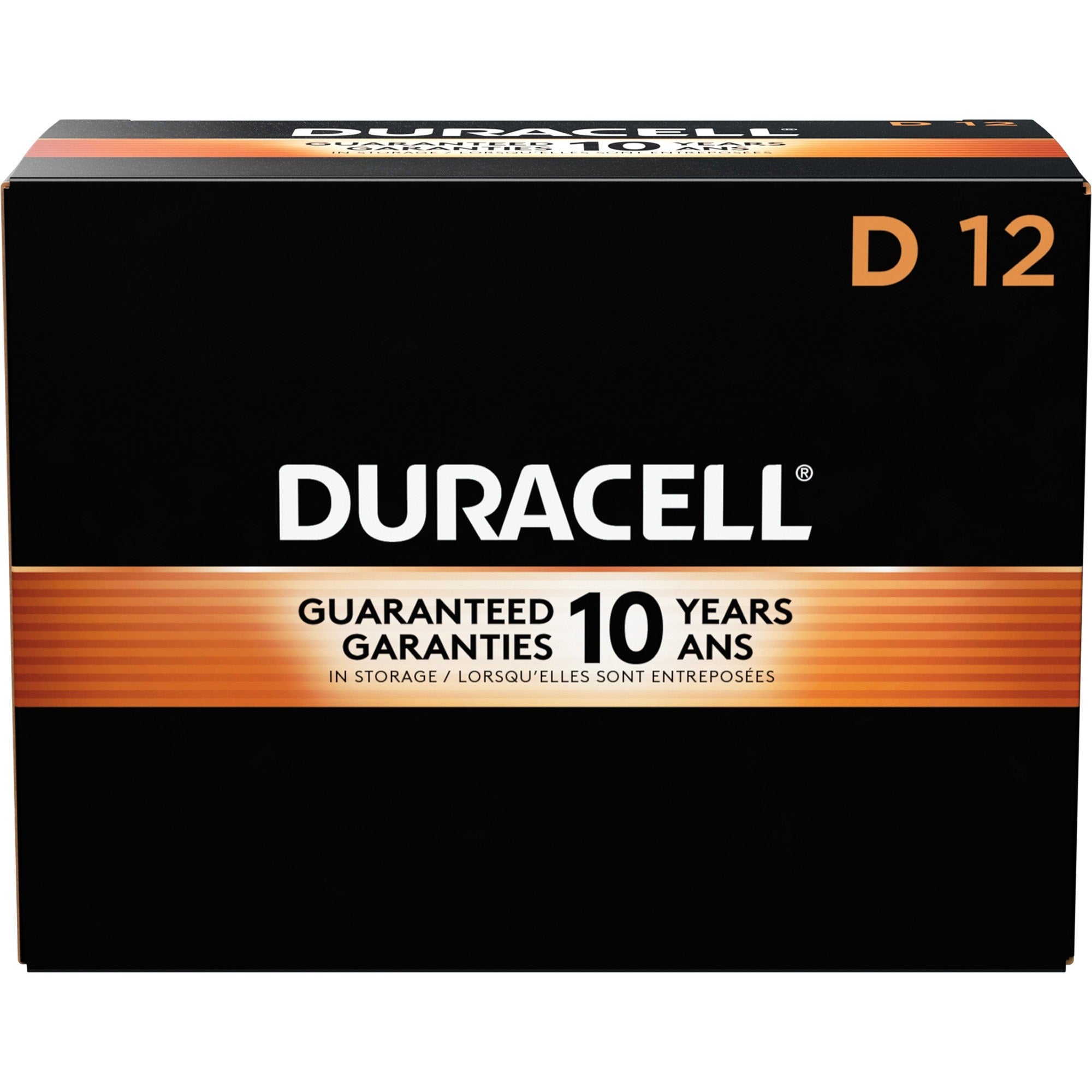 Duracell Coppertop Alkaline D Battery Boxes of 12 - For Multipurpose - D - 12/Box - 6 / Carton
