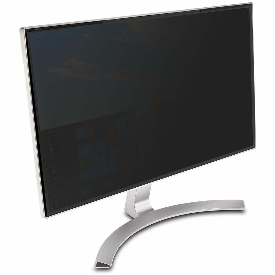 Kensington MagPro 27.0" Monitor Privacy Screen with Magnetic Strip Black - For 27" Widescreen LCD Monitor - 16:9 - Scratch Resistant, Damage Resistant - Anti-glare - 1 Each