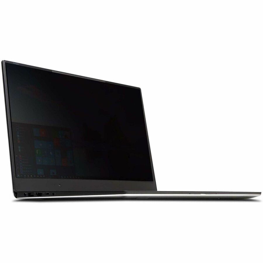 Kensington MagPro 15.6" (16:9) Laptop Privacy Screen with Magnetic Strip - For 15.6" Widescreen LCD Notebook - 16:9 - Fingerprint Resistant, Scratch Resistant, Damage Resistant - Polyethylene Terephthalate (PET) - Anti-glare - 1 Each - TAA Compliant