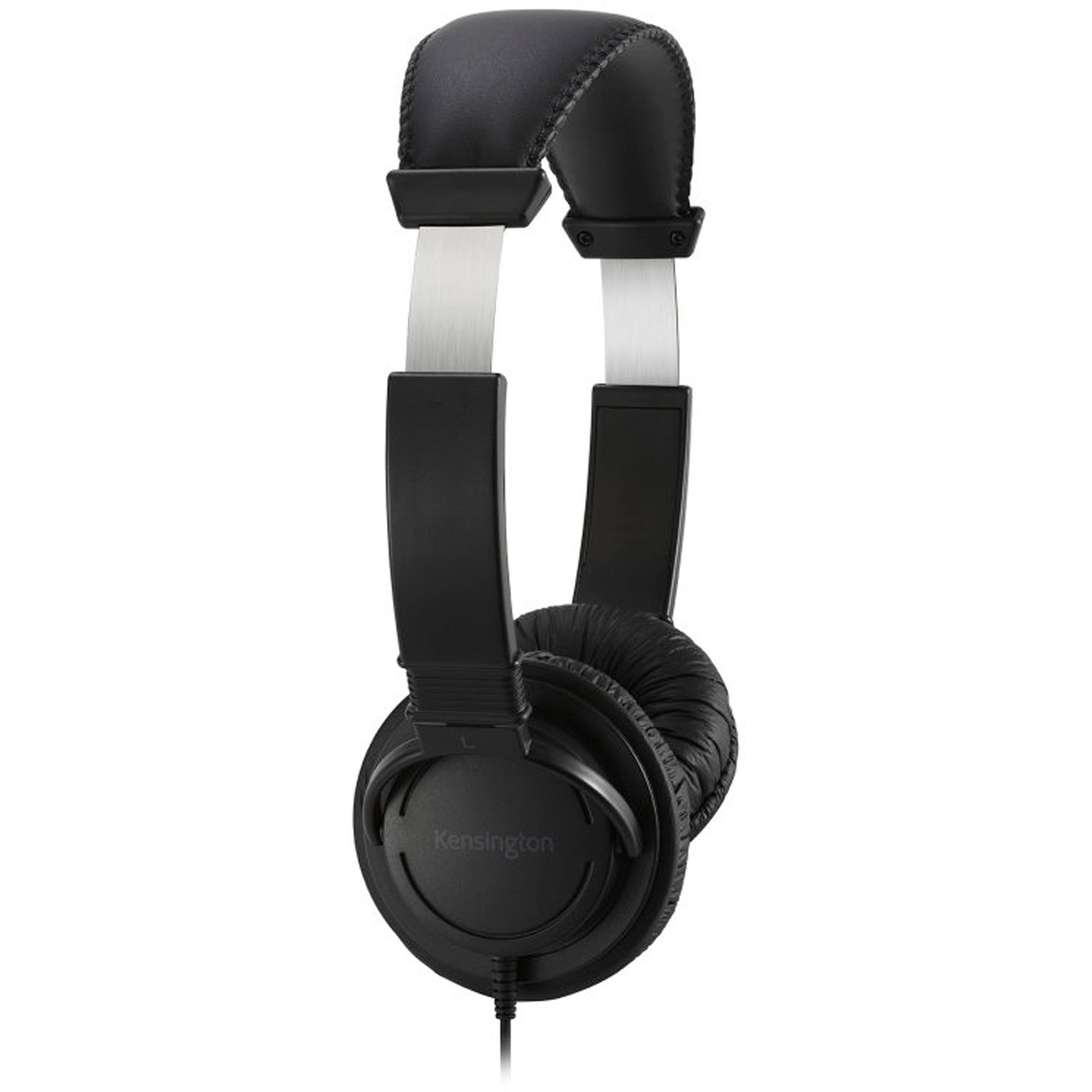 Kensington USB-C Hi-Fi Headphones - Stereo - USB Type C - Wired - Over-the-head - Binaural - Ear-cup - 6 ft Cable - Black - 1 Each