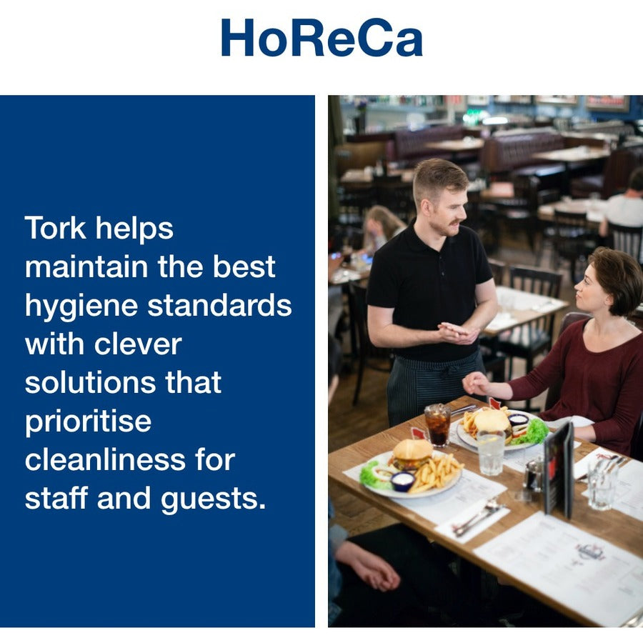 TORK Mini Jumbo Toilet Paper Roll White T2 - 2 Ply - 7.36" Roll Diameter - 2.34" Core - White - Fiber - 12 / Carton