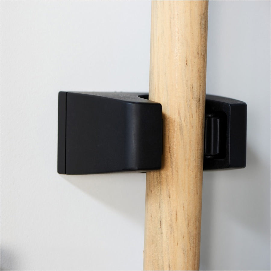 Duck Brand EasyMounts Heavy-Duty Garage Kit - 15 lb (6.80 kg), 50 lb (22.68 kg) Capacity - for Home, Garage, Broom, Shovel - Black - 1 Box