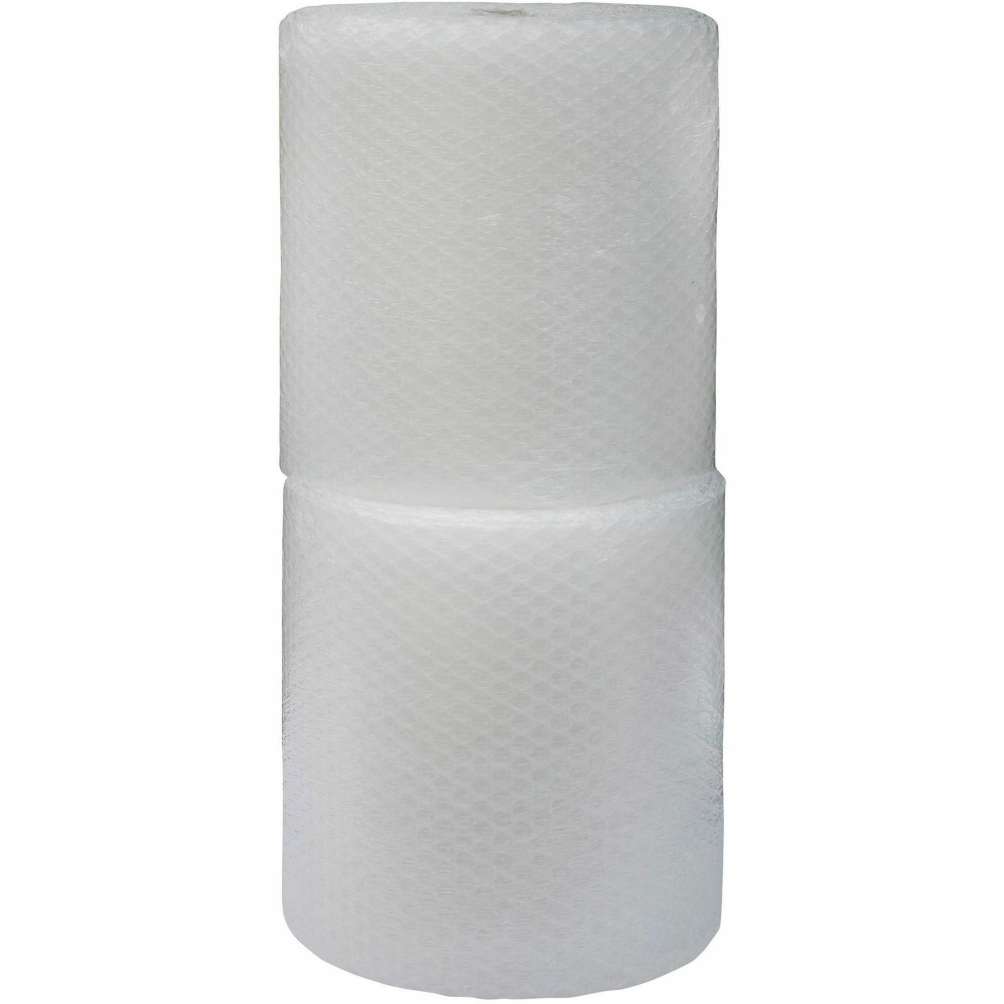 Sealed Air Bubble Wrap Multi-purpose Material - 48" Width x 250 ft Length - 0.5" Bubble Size - Lightweight - Clear - 1 Roll
