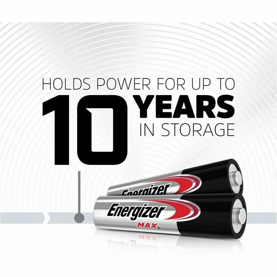 Energizer Max Alkaline AA Batteries - For Multipurpose, Digital Camera, Toy - AA - 1.5 V DC - 4 / Pack