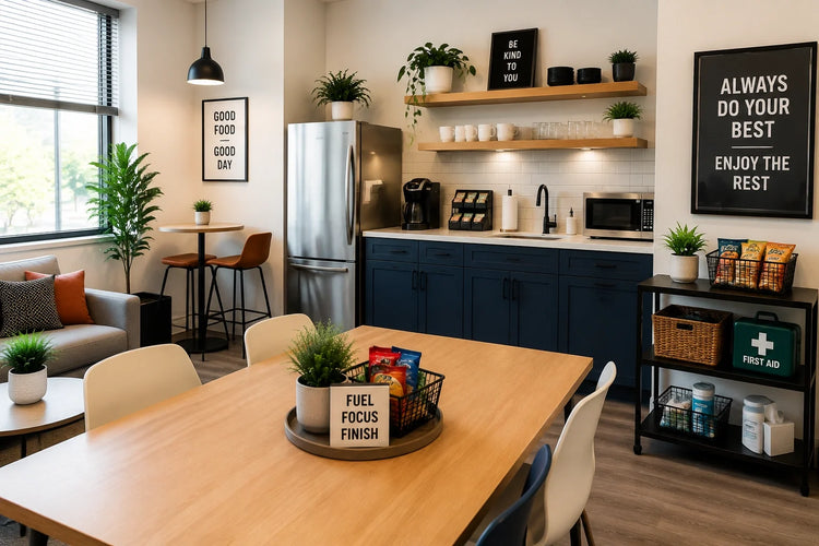 Office Coffee Bar Setup Tips For A Modern Workplace Breakroom