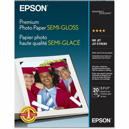 Epson Premium Semi-Gloss Photo Paper - 1500