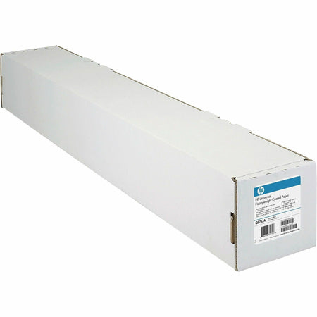 HP Coated Paper - 90 Brightness - 90% Opacity - A1 - 24" x 150 ft - 24 lb Basis Weight - Bright White - 1 Roll