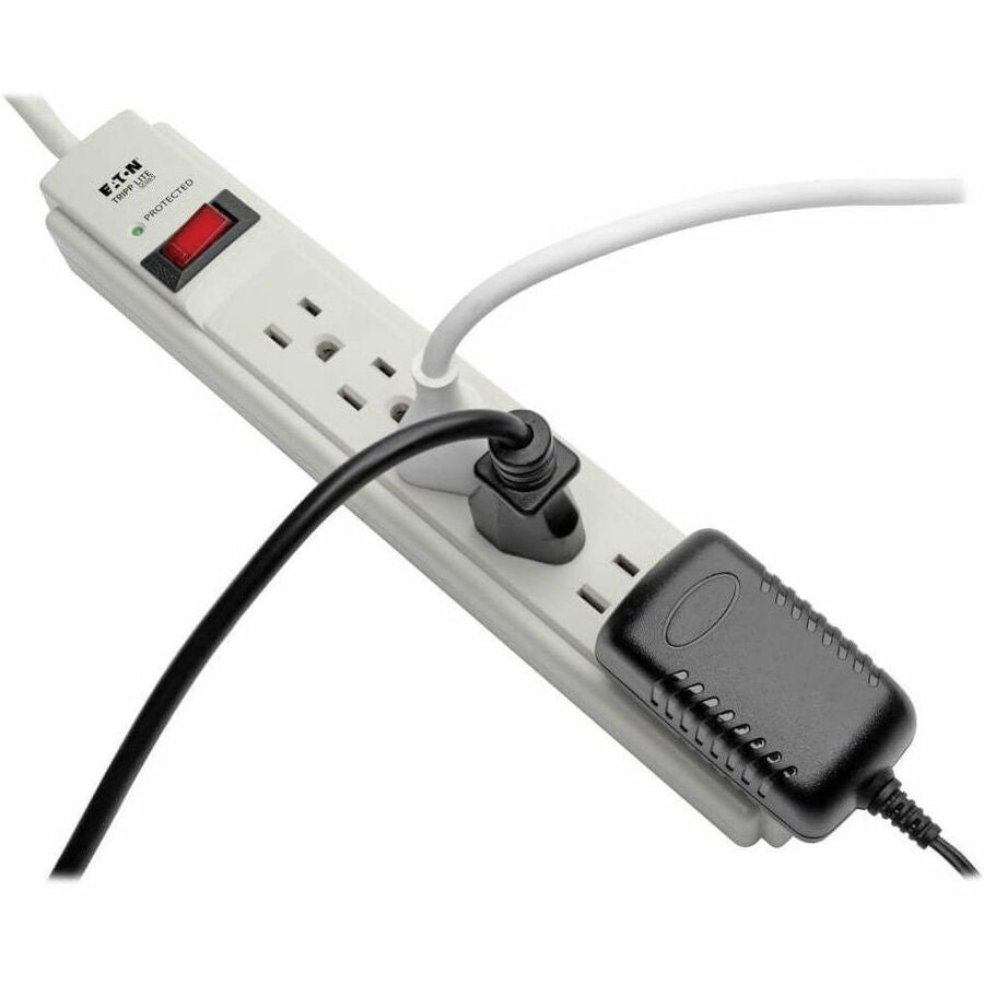 Tripp Lite series 6-Outlet Economy Surge Protectors - 6 x NEMA 5-15R - 1800 VA - 790 J - 120 V AC Input - 120 V AC Output - 4 ft