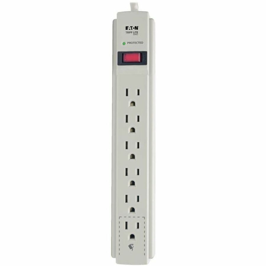 Tripp Lite series 6-Outlet Economy Surge Protectors - 6 x NEMA 5-15R - 1800 VA - 790 J - 120 V AC Input - 120 V AC Output - 4 ft