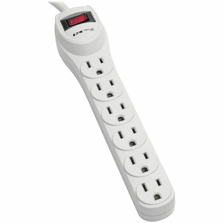 Tripp Lite series 6-Outlet Economy Surge Protectors - 6 x NEMA 5-15R - 1800 VA - 180 J - 120 V AC Input - 120 V AC Output - 2 ft