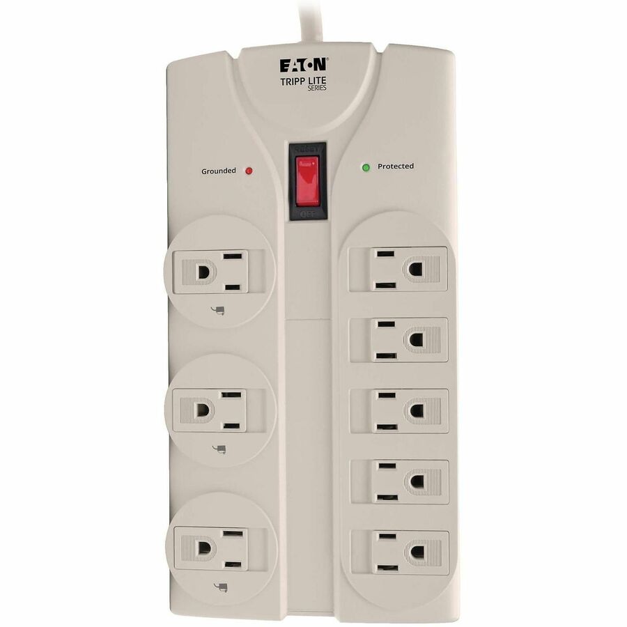 Tripp Lite series 1440 Joule 8-Outlet Surge Protector - Front