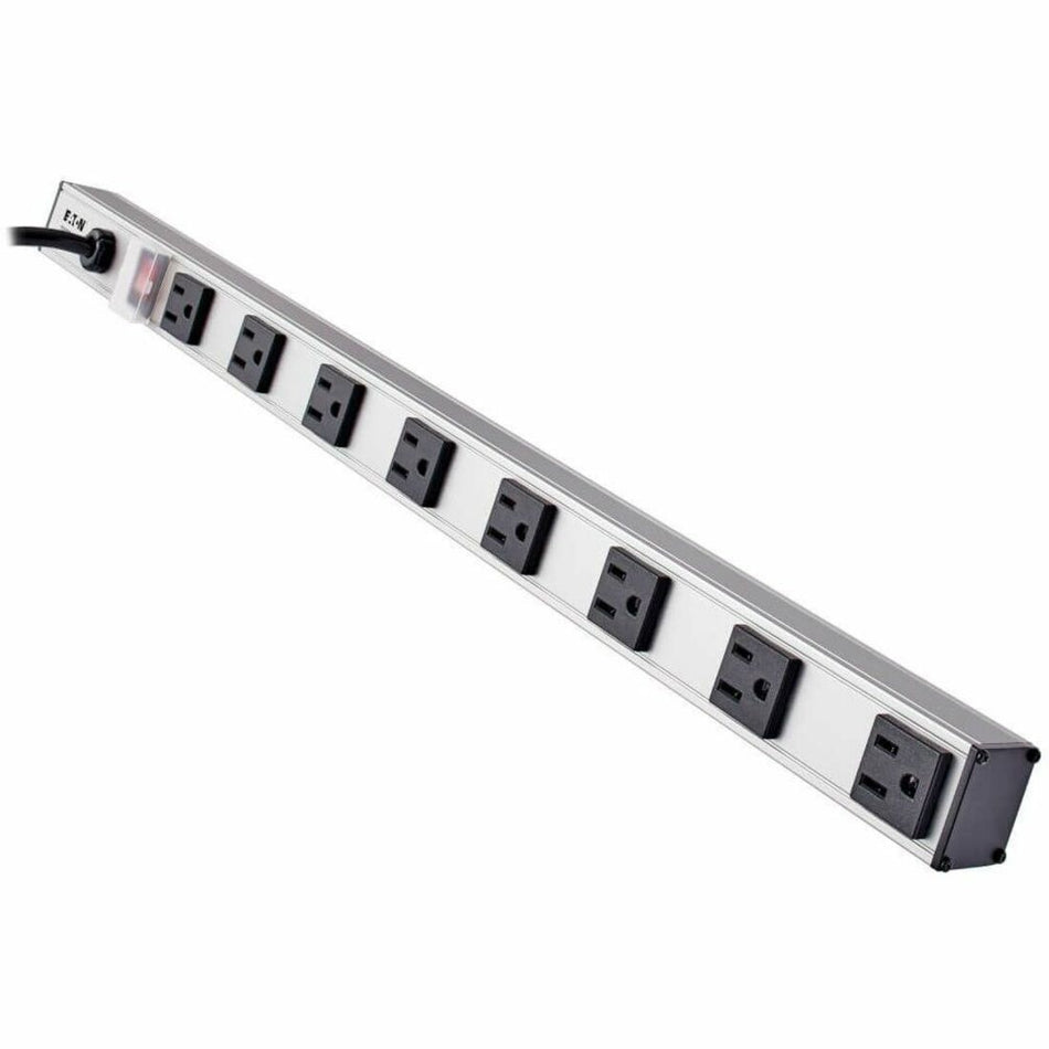 Tripp Lite series PS2408 - NEMA 5-15P - 8 x NEMA 5-15R - 15 ft Cord - 120 V AC Voltage - Rack-mountable