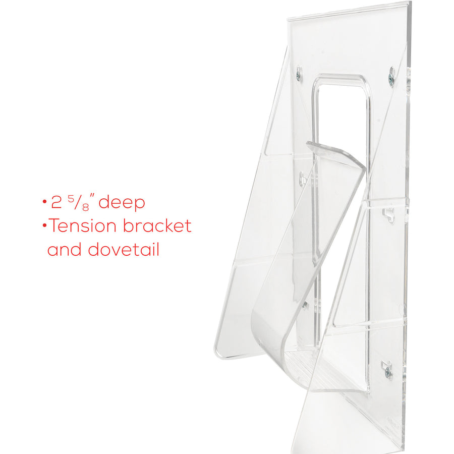 Deflecto Stand-Tall Literature Display - Alternate-Image1