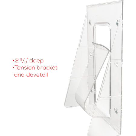 Deflecto Stand-Tall Literature Display - Alternate-Image1