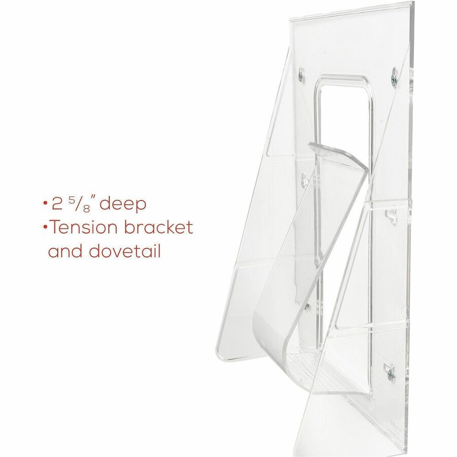 Deflecto Stand-Tall Literature Display - Alternate-Image2
