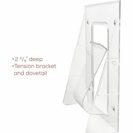 Deflecto Stand-Tall Literature Display - Alternate-Image2