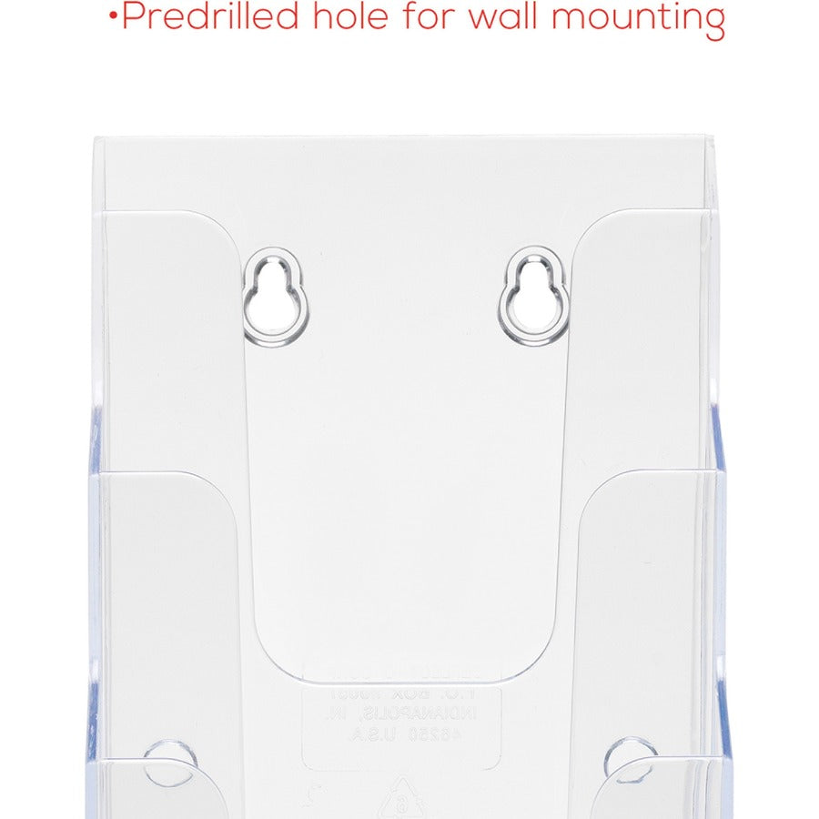 Deflecto Multi-Compartment DocuHolder - Rear