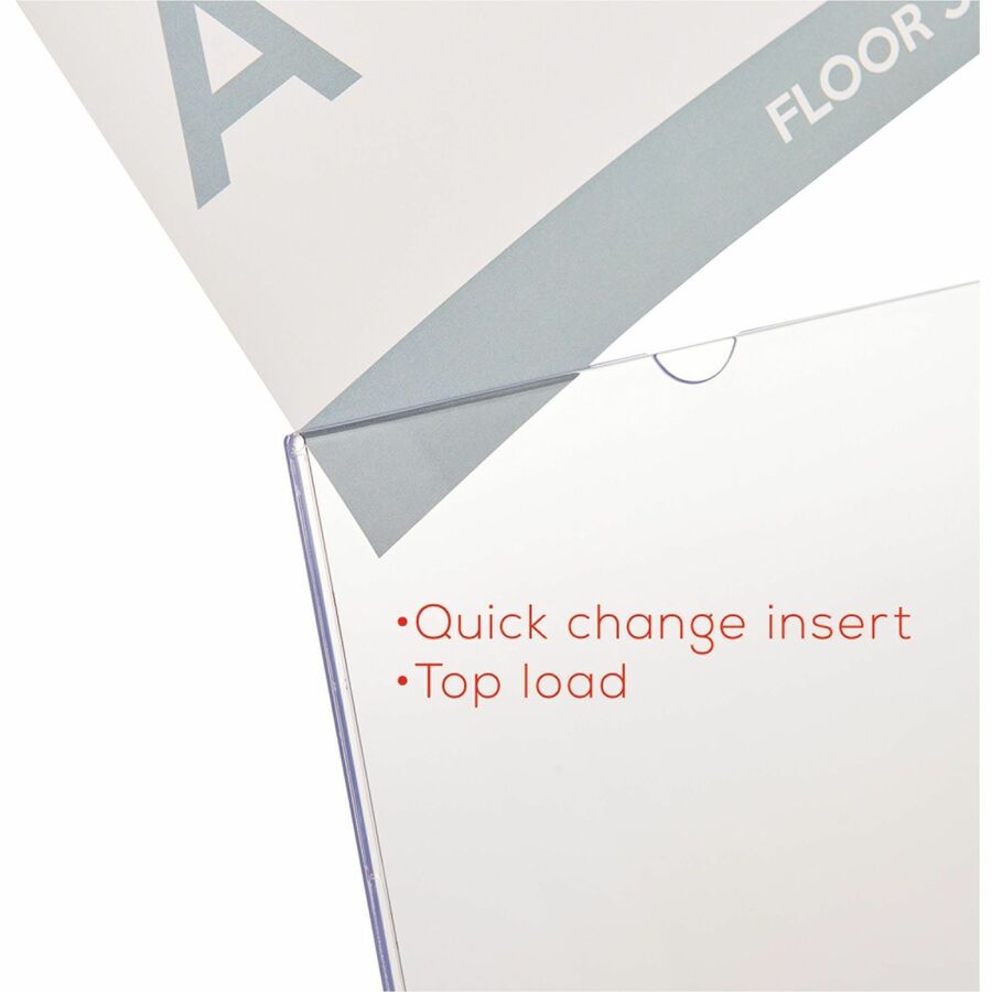 Deflecto Superior Image Slanted Sign Holders - Alternate-Image4