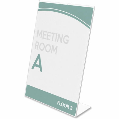 Deflecto Superior Image Slanted Sign Holders - Left
