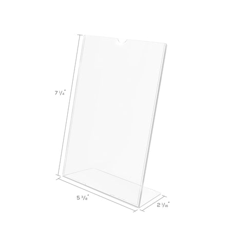 Deflecto Superior Image Slanted Sign Holders - Alternate-Image3