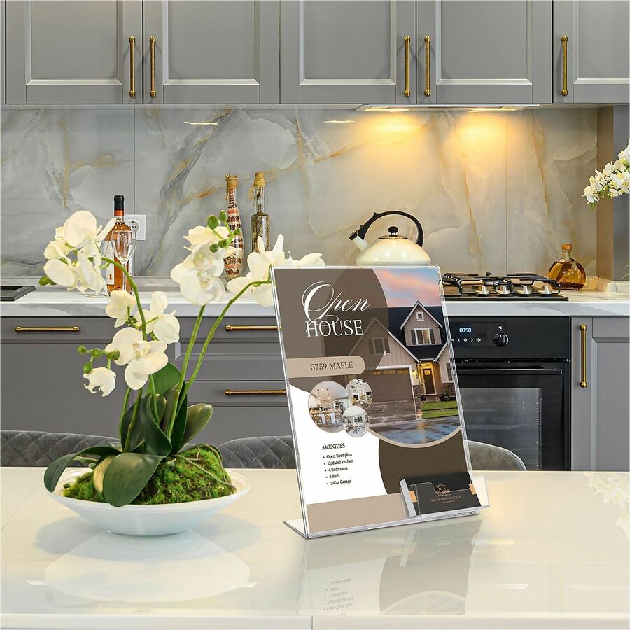 Deflecto Superior Image Slanted Sign Holders - Alternate-Image4