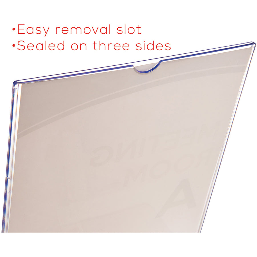 Deflecto Superior Image Slanted Sign Holders - Alternate-Image3