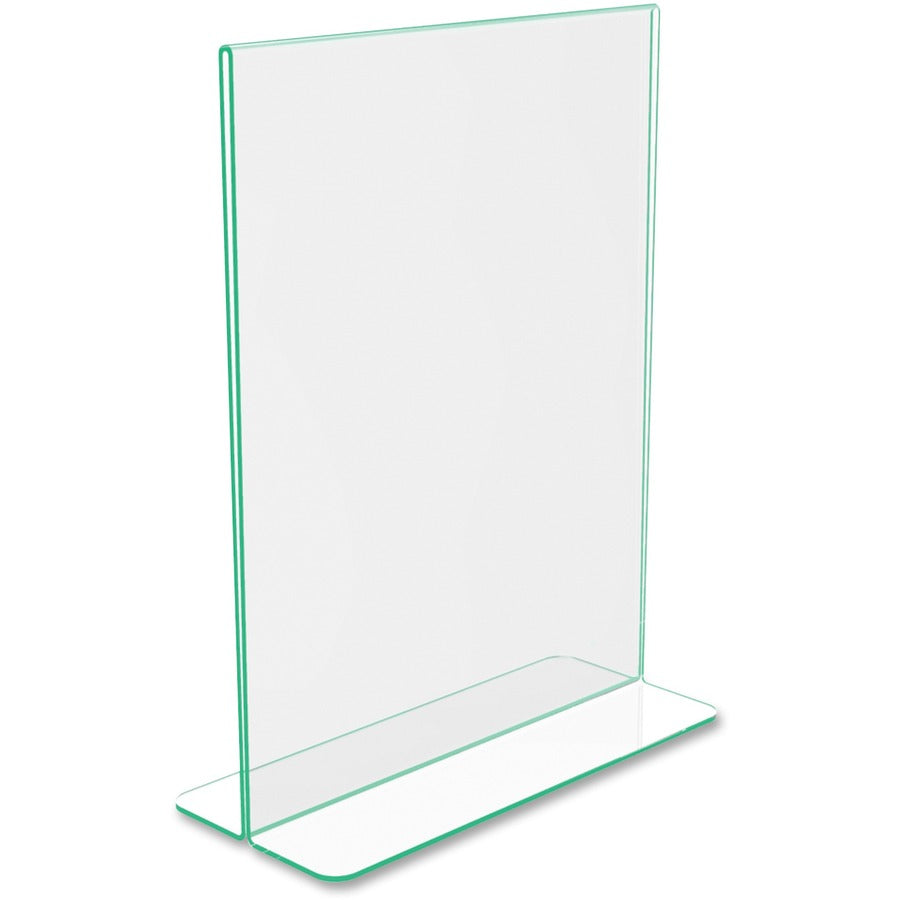 Deflecto Superior Image Premium Green Edge Sign Holder - Right