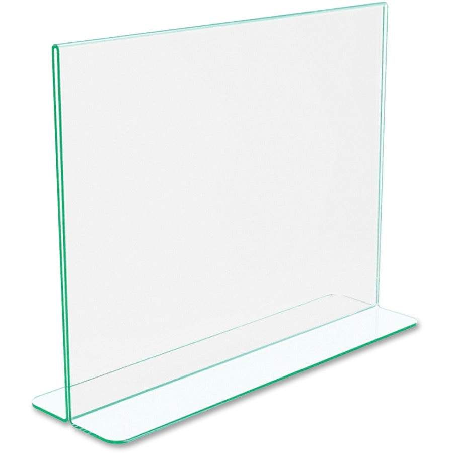Deflecto Superior Image Premium Green Edge Sign Holder - Right