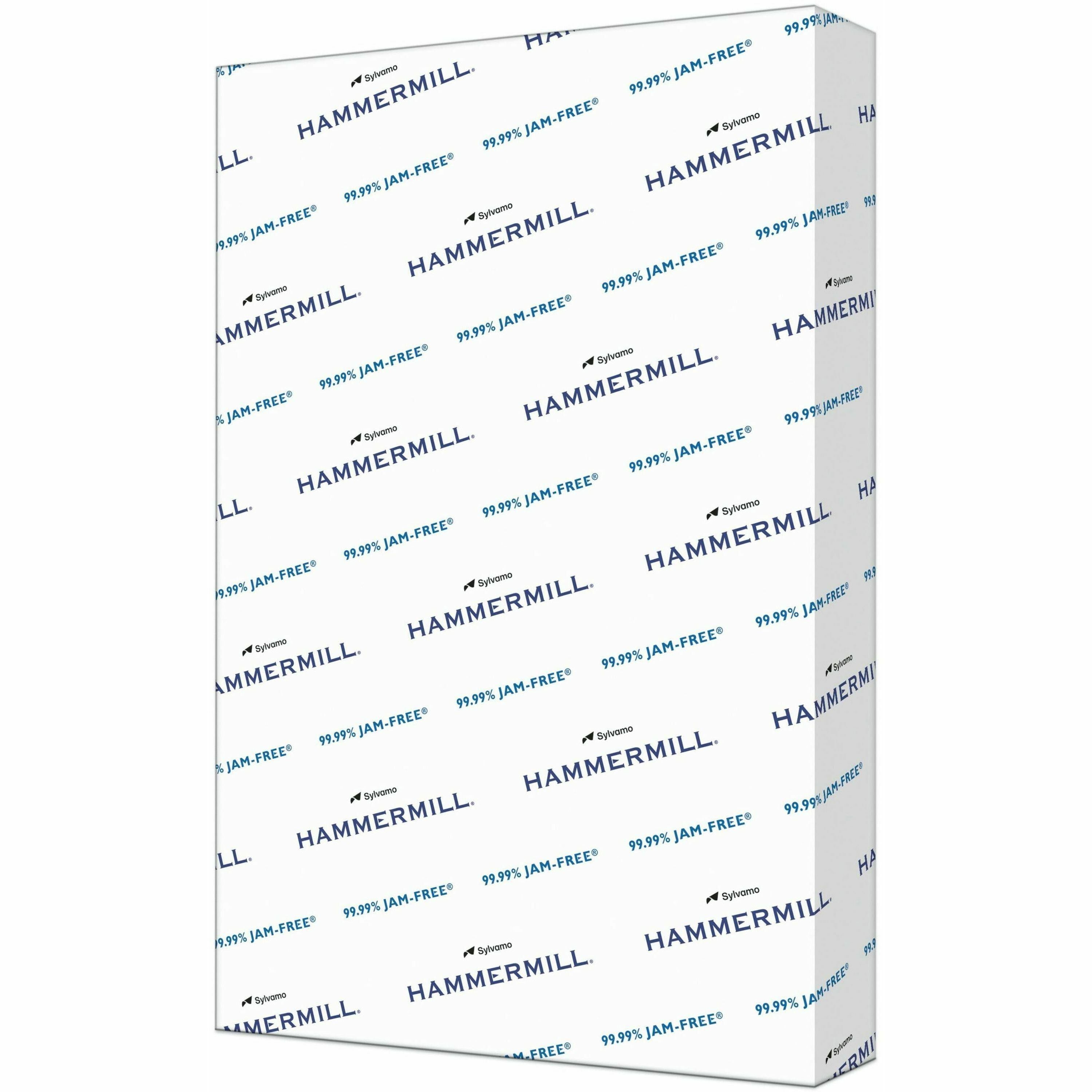 Hammermill Copy Plus Paper - White - 92 Brightness - Ledger - 11" x 17" - 20 lb Basis Weight - Acid-free, Quick Drying - White - 500 / Ream