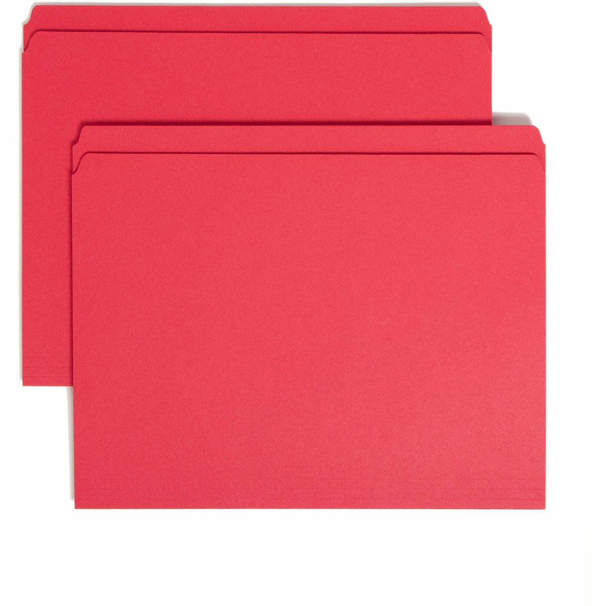 Smead Colored Straight Tab Cut Letter Top Tab File Folder - 2000