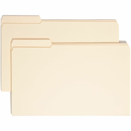 Smead Legal Recycled File Folders - Durable 1/3 Tab Cut - 100/Box - Top