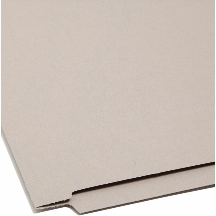 Smead Shelf-Master Straight Tab Cut Letter Recycled End Tab File Folder - Bottom