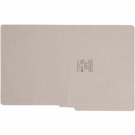 Smead Shelf-Master Straight Tab Cut Letter Recycled End Tab File Folder - Front