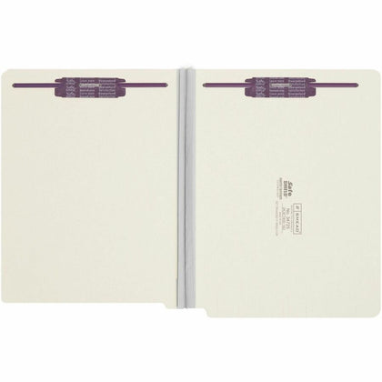 Smead Recycled Fastener Folder: Heavy Duty 3" Expansion, 100% Recycled - 25/Box
