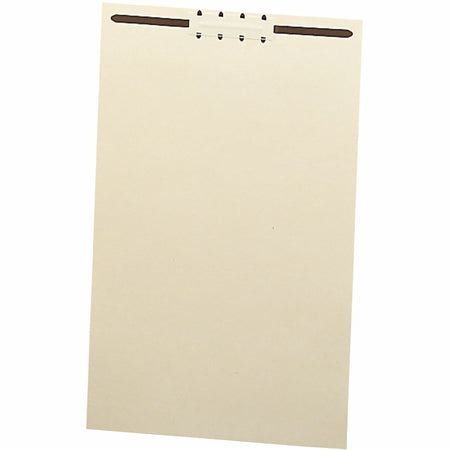 Smead File Backs with Fastener - For Legal 8 1/2" x 14" Sheet - Rectangular - Manila - 100 / Box