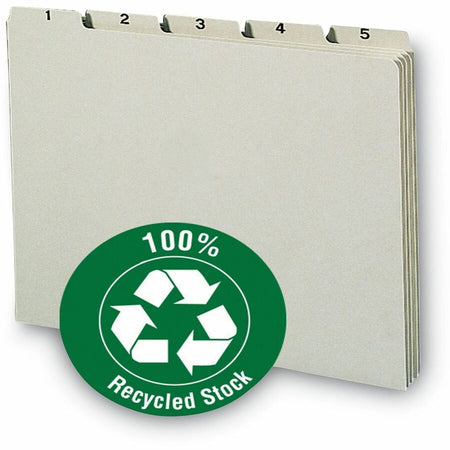 Smead Pressboard Self Tab Daily File Guides - Alternate-Image2