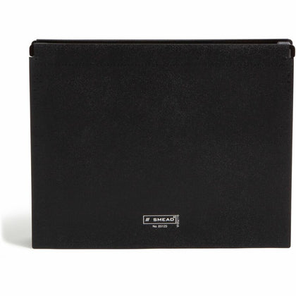 Smead Letter Expanding File: 13-Pocket Poly File, Black