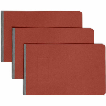 Smead Premium Pressboard Recycled Fastener Folder - 2" Folder Capacity - 8 1/2" x 14" - 2" Expansion - 1 Fastener(s) - 25 pt. - Pressboard - Red - Reinforced Hinge, Heavy Duty, Moisture Resistant, Stain Resistant - 100% Recycled - 1 Each