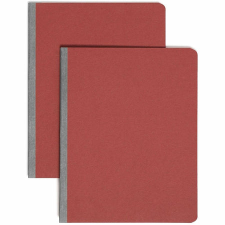 Smead Premium Pressboard Recycled Fastener Folder - 3" Folder Capacity - 8 1/2" x 11" - 3" Expansion - 1 Fastener(s) - 25 pt. - Pressboard - Red - Reinforced Hinge, Heavy Duty, Moisture Resistant, Stain Resistant - 100% Recycled - 1 Each