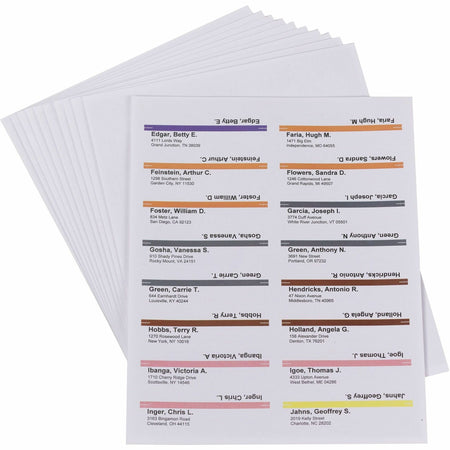 Smead Viewables Multipurpose Labels for Hanging Folders - Laser, Inkjet - 160 / Pack