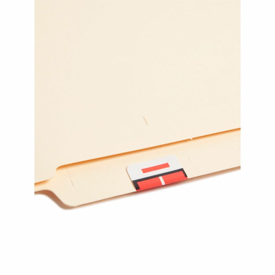 Smead BCCR Bar-Style Color-Coded Labels - I - x 1 1/4" Width x 1" Length - Pink - Laminated - 500 / Roll