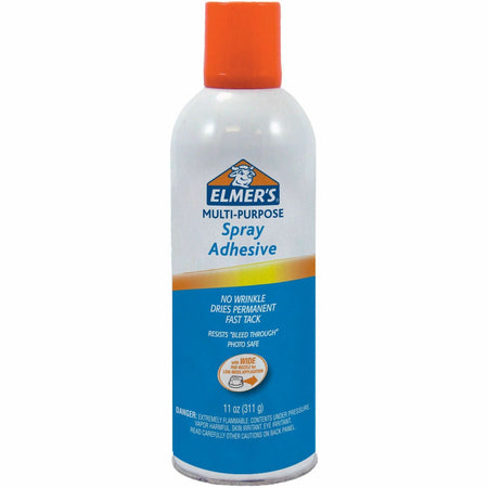 Elmer's Multi-Purpose Spray Adhesive - 11 oz - Clear - 1 Each