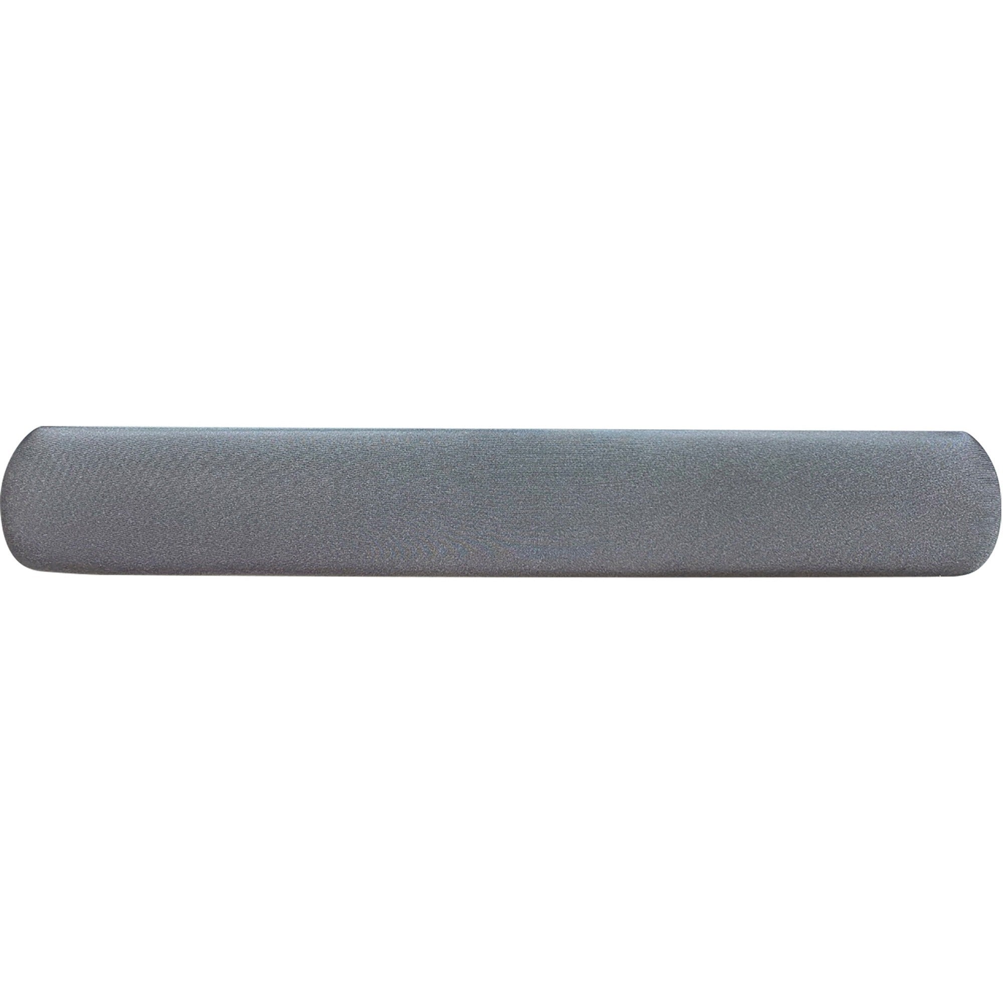 Compucessory Gel Keyboard Wrist Rest Pads - 19" Height x 2.87" Width x 0.75" Depth - Gray - 1 Each