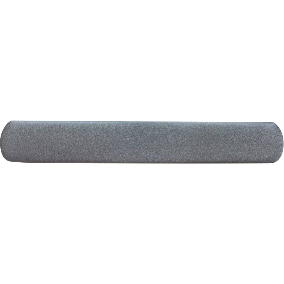 Compucessory Gel Keyboard Wrist Rest Pads - 19" Height x 2.87" Width x 0.75" Depth - Gray - 1 Each