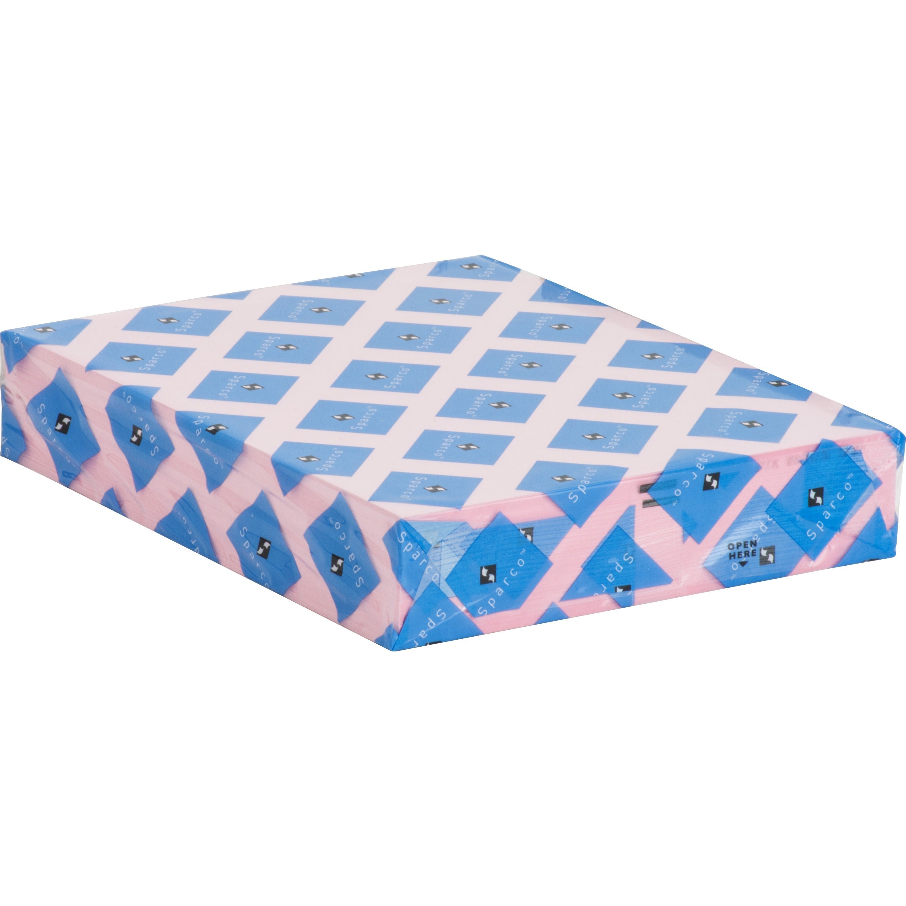 Sparco Premium Copy Paper - Pink - Letter - 8 1/2" x 11" - 20 lb Basis Weight - Sustainable Forestry Initiative (SFI) - Lint-free, Archival-safe, Acid-free - Pink - 500 / Ream