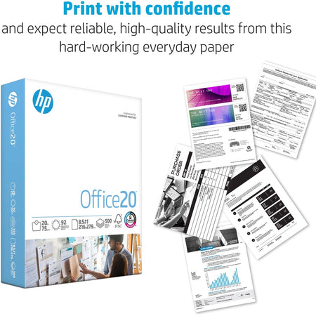 HP Papers Office20 Paper - White - Alternate-Image2