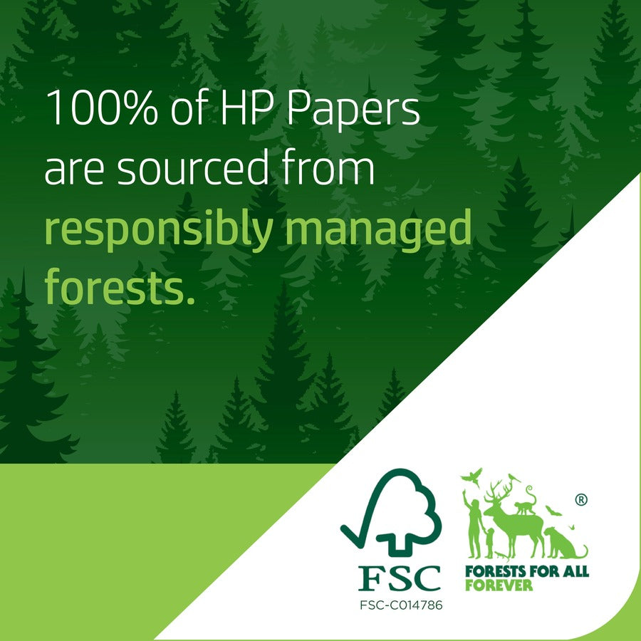 HP Papers BrightWhite24 Office Paper - White - Alternate-Image4